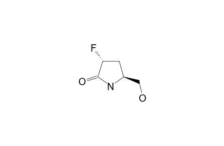 (3R,5S)-3-FLUORO-5-HYDROXYMETHYL-2-PYRROLIDINONE