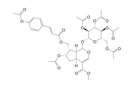 (E)-HEXAACETYL-10-(4-HYDROXYCINNAMOYLOXY)-LOGANIN