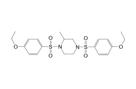 piperazine, 1,4-bis[(4-ethoxyphenyl)sulfonyl]-2-methyl-