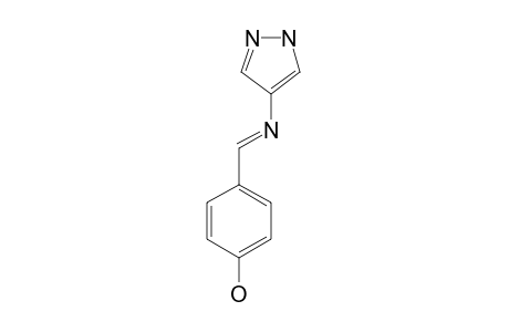 1H-4-(4-HYDROXYBENZYLIDEN)-AMINOPYRAZOLE
