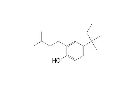 Phenol, 4-(1,1-dimethylpropyl)-2-(3-methylbutyl)-