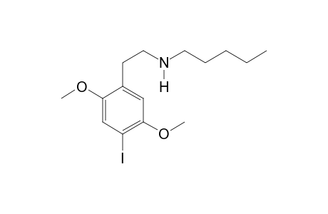 N-Pentyl-2,5-dimethoxy-4-iodophenethylamine