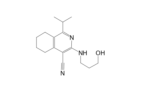 4-isoquinolinecarbonitrile, 5,6,7,8-tetrahydro-3-[(3-hydroxypropyl)amino]-1-(1-methylethyl)-