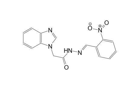 1H-benzimidazole-1-acetic acid, 2-[(E)-(2-nitrophenyl)methylidene]hydrazide