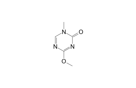 4-methoxy-1-methyl-s-triazin-2(1H)-one