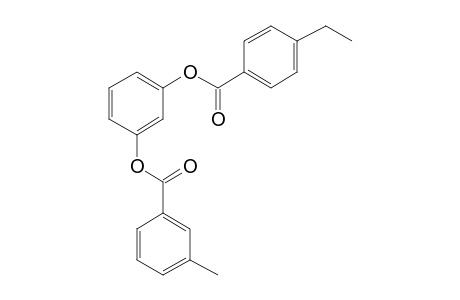 1,3-Benzenediol, o-(4-ethylbenzoyl)-o'-(3-methylbenzoyl)-