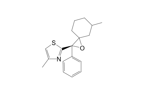 (2R)-4-Methyl-2-(5-methyl-2-phenyl-1-oxa-spiro[2.5]oct-2-yl)thiazole