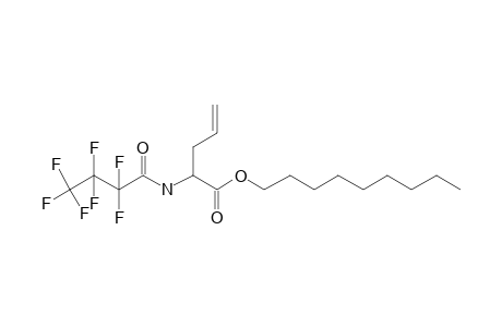 L-Allylglycine, N-heptafluorobutyryl-, nonyl ester