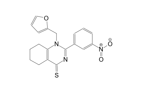 4(1H)-quinazolinethione, 1-(2-furanylmethyl)-5,6,7,8-tetrahydro-2-(3-nitrophenyl)-