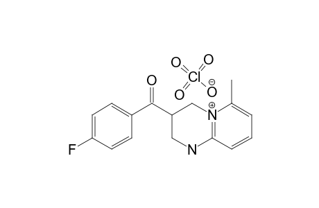 3-(4-FLUOROBENZOYL)-1,2,3,4-TETRAHYDRO-6-METHYL-2H-PYRIDO-[1,2-A]-PYRIMIDINE-HYDROPERCHLORATE