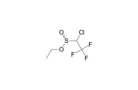 ethyl 1-chloro-2,2,2-trifluoroethanesulfinoate