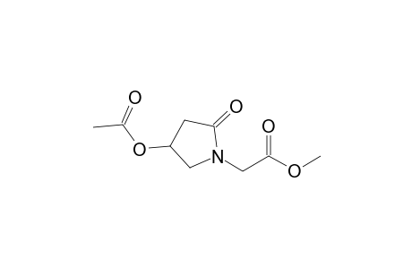 2-(4-acetoxy-2-keto-pyrrolidino)acetic acid methyl ester