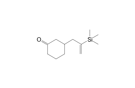 3-(2-Trimethylsilylallyl)cyclohexanone
