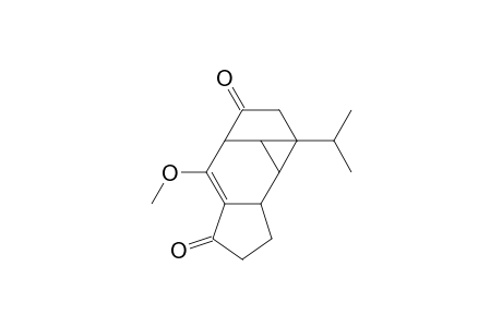 6-Isopropyl-2-methoxytetracyclo[7.3.0.0(3,7)0(6,8)]dodec-1-en-4,12-dione
