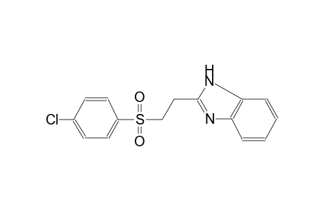 2-(2-[(4-Chlorophenyl)sulfonyl]ethyl)-1H-benzimidazole