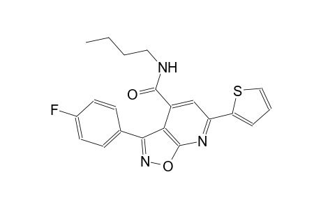 isoxazolo[5,4-b]pyridine-4-carboxamide, N-butyl-3-(4-fluorophenyl)-6-(2-thienyl)-