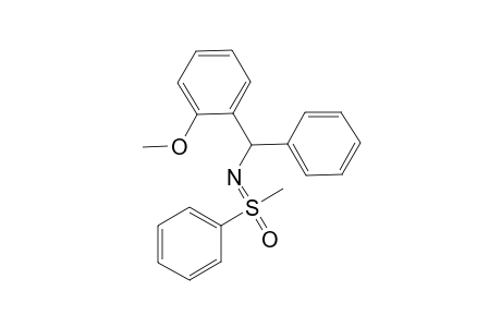 N-[(2-Methoxyphenyl)(phenyl)methyl]-S,S-methylphenylsulfoximine