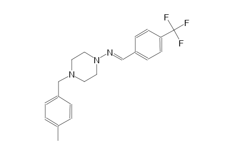 4-(4-methylbenzyl)-N-{(E)-[4-(trifluoromethyl)phenyl]methylidene}-1-piperazinamine