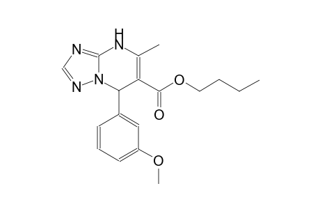 butyl 7-(3-methoxyphenyl)-5-methyl-4,7-dihydro[1,2,4]triazolo[1,5-a]pyrimidine-6-carboxylate