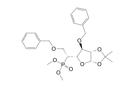 3,6-DI-O-BENZYL-5-DEOXY-5-DIMETHOXYPHOSPHINYL-1,2-O-ISOPROPYLIDENE-ALPHA-D-GALACTOFURANOSE