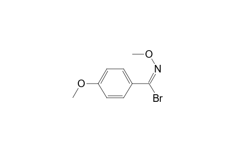 (E)-N,4-Dimethoxybenzenecarboximidoyl Bromide