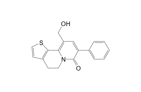 10-(hydroxymethyl)-8-phenyl-4,5-dihydrothieno[2,3-a]quinolizin-7-one