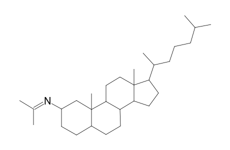 Cholestan-2-amine, N-(1-methylethylidene)-, (2.beta.,5.alpha.)-