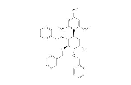 1,3,5-TRIMETHOXY-2-[(1R,2S,3S,4R,5R)-2,3,4-TRI-O-BENZYL-2,3,4,5-TETRAHYDROXYCYCLOHEXYL]-BENZENE
