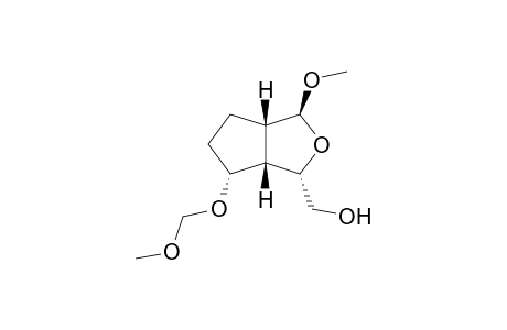(1S,2S,4S,5S,6R)-4-Hydroxymethyl-2-methoxy-6-(methoxymethyl)oxy-3-oxabicyclo[3.3.0]octane