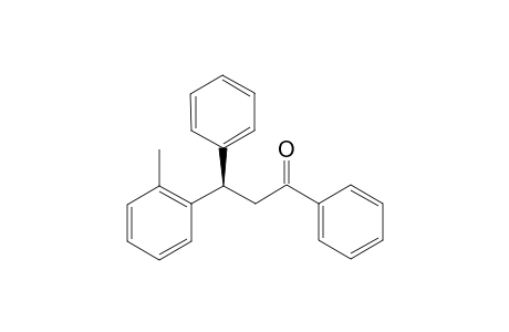 (R)-1,3-diphenyl-3-o-tolylpropan-1-one