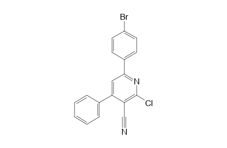 6-(4-Bromophenyl)-2-chloro-4-phenylnicotinonitrile