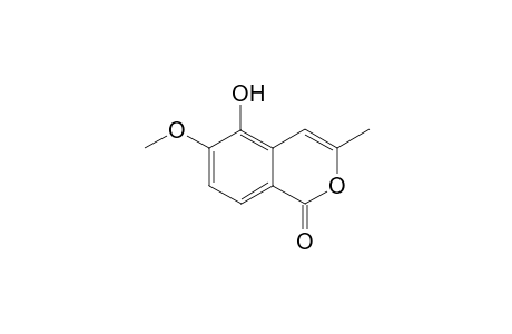 5-Hydroxy-6-methoxy-3-methylisocoumarin