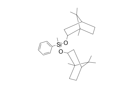 Silane, methylphenylbis[(1,7,7-trimethylbicyclo[2.2.1]hept-2-yl)oxy]-