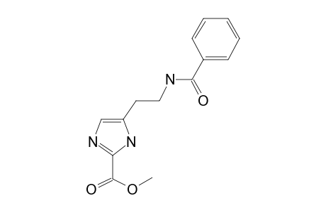 Histamine, N-benzoyl-2-methoxycarbonyl-