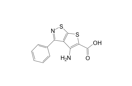 Thieno[3,2-d]isothiazole-5-carboxylic acid, 4-amino-3-phenyl-