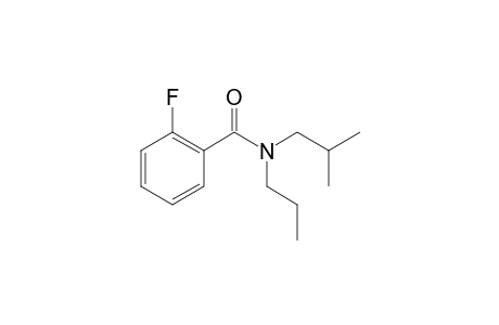 Benzamide, 2-fluoro-N-propyl-N-isobutyl-