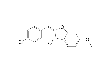 (2E)-2-(4-chlorobenzylidene)-6-methoxy-1-benzofuran-3(2H)-one