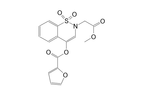 2H-1,2-benzothiazine-2-acetic acid, 4-[(2-furanylcarbonyl)oxy]-, methyl ester, 1,1-dioxide