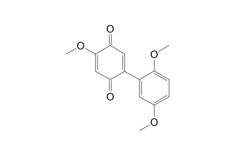 5-(2',5'-Dimethoxyphenyl-2-methoxy-1,4-benzoquinone