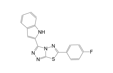 1H-indole, 2-[6-(4-fluorophenyl)[1,2,4]triazolo[3,4-b][1,3,4]thiadiazol-3-yl]-