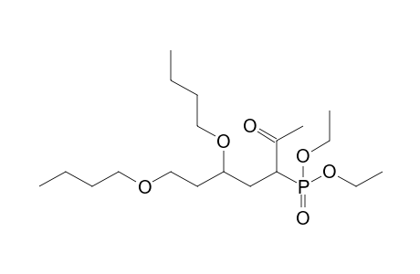 Diethyl 1-acetyl-3,5-di-n-butyloxy-n-pentylphosphonate