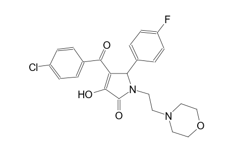2H-pyrrol-2-one, 4-(4-chlorobenzoyl)-5-(4-fluorophenyl)-1,5-dihydro-3-hydroxy-1-[2-(4-morpholinyl)ethyl]-