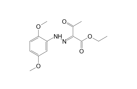 2,3-dioxobutyric acid, ethyl ester, 2-(2,5-dimethoxyphenyl)hydrazone