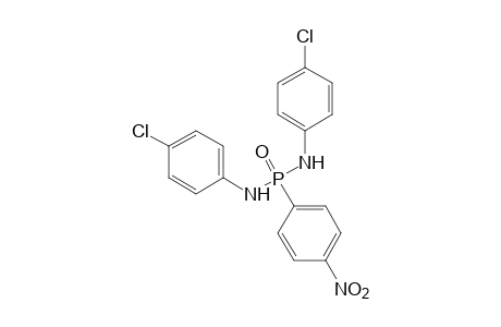N-(m-chlorophenyl)-N'-(p-chlorophenyl)-P-(p-nitrophenyl)phosphonic diamide