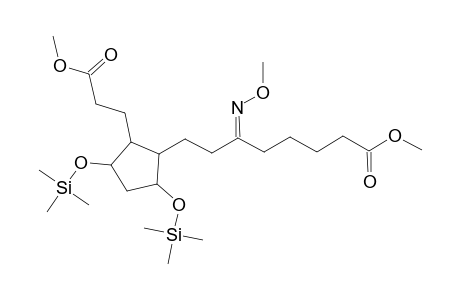 (6E)-6-methoxyimino-8-[2-(3-methoxy-3-oxopropyl)-3,5-bis(trimethylsilyloxy)cyclopentyl]octanoic acid methyl ester