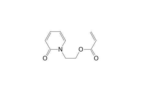 2-(2-oxidanylidenepyridin-1-yl)ethyl prop-2-enoate