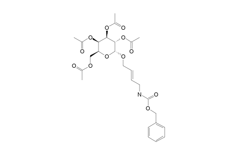4-(BENZYLOXYCARBONYLAMINO)-BUT-2-ENE-1-YL-2,3,4,6-TETRA-O-ACETYL-ALPHA-D-GALACTOPYRANOSIDE