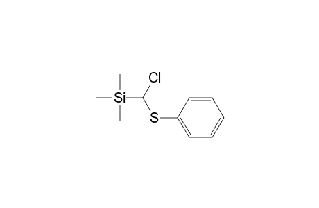 Chloro(trimethylsilyl)methyl phenyl sulfide