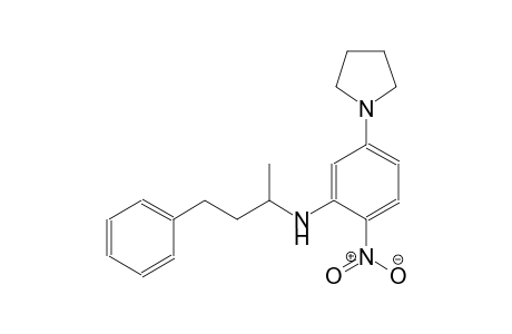 benzenepropanamine, alpha-methyl-N-[2-nitro-5-(1-pyrrolidinyl)phenyl]-