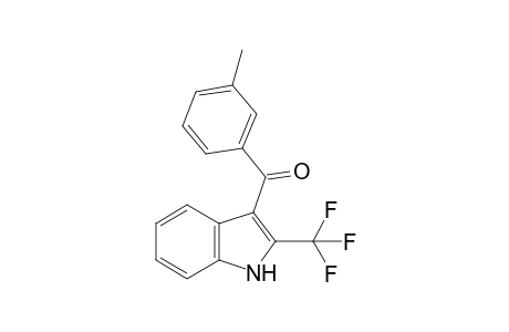 m-Tolyl(2-(trifluoromethyl)-1H-indol-3-yl)methanone